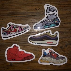 Grail sneakers sticker pack(5 stickers)